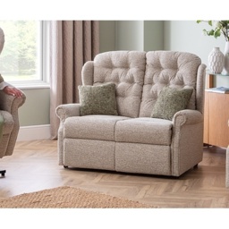 Celebrity Woburn 2 Seater Recliner Sofa - Single Motor - Leather - thumbnail 1