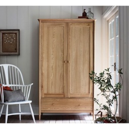 Ercol Teramo 2 Door Wardrobe - thumbnail 1