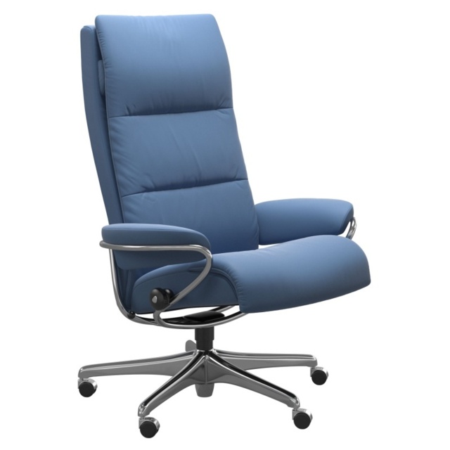 Stressless Tokyo High Back Office Chair - Fabric - image 1