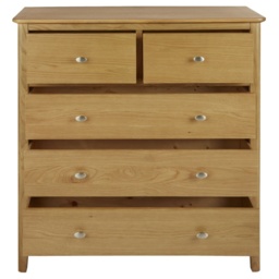 Hardwick Oak 2 3 Chest of Drawers - thumbnail 4