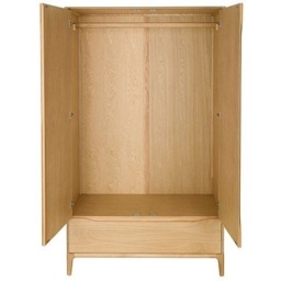 Ercol Rimini 2 Door Wardrobe - thumbnail 4