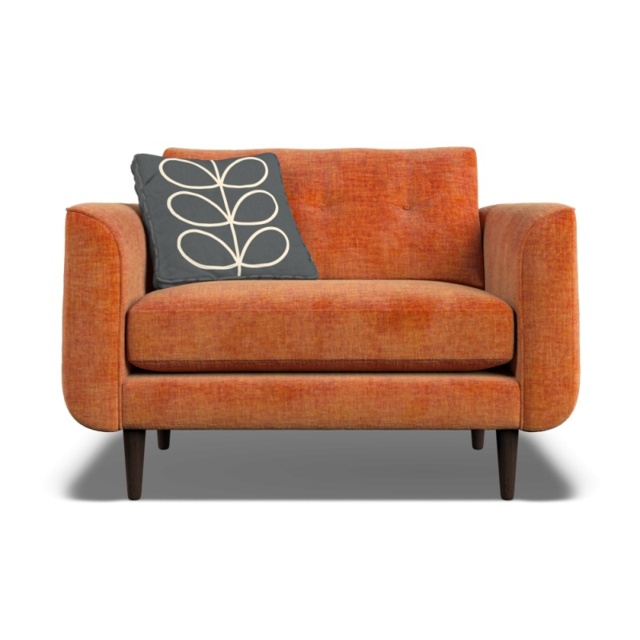 Orla Kiely Linden Snuggler - Premium Plain Fabric - image 1
