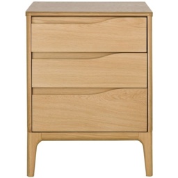 Ercol Rimini 3 Drawer Bedside Cabinet - thumbnail 1