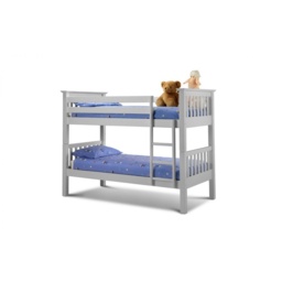 Julian Bowen Barcelona Bunk Bed - Dove Grey - thumbnail 2