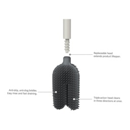 Joseph Joseph Flex 360 Toilet Brush - Ecru - thumbnail 4