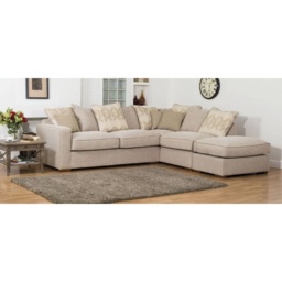 Bertie Pillow Back Sofa Bed Corner Group - Fabric Grade C - FST/LFC/R2S - thumbnail 1