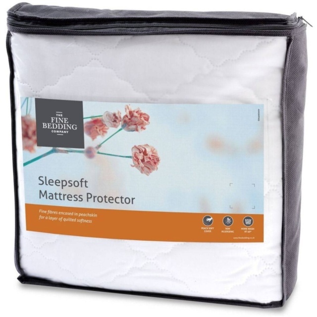 The Fine Bedding Company Sleep Soft Mattress Protector - King - image 1