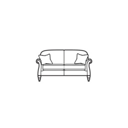 Parker Knoll Eastbury Large 2 Seater Formal Back Fabric Sofa - Fabric Grade D - thumbnail 5