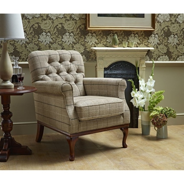 Wood Bros Burnham Armchair - Umbria Leather - image 1