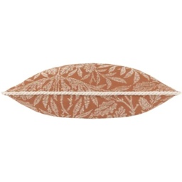 Morris and Co Acorn Tonal Feather Rich Cushion 50cm - Brick - thumbnail 4