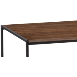 Julian Bowen Tribeca Rectangular Coffee Table - Walnut - thumbnail 4