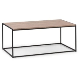 Julian Bowen Tribeca Rectangular Coffee Table - Walnut - thumbnail 3