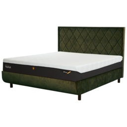 Tempur Arc Static Disc Bed Base - Super King - 180cm x 200cm - Dark Grey - Vertical Headboard - thumbnail 5