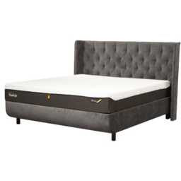 Tempur Arc Static Disc Bed Base - Super King - 180cm x 200cm - Dark Grey - Vertical Headboard - thumbnail 7