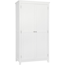 Cannes 2 Door Wardrobe - Painted White