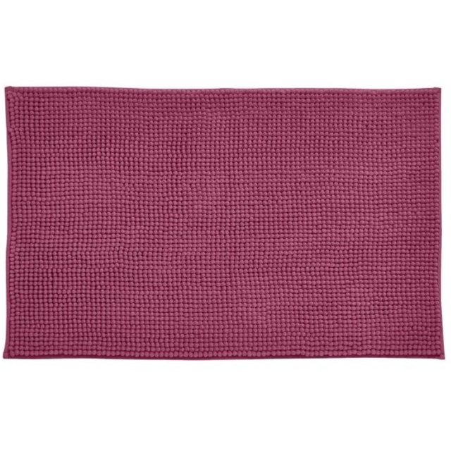 Catherine Lansfield Bobble Bath Mat 50x80cm - Raspberry - image 1