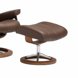 Stressless Paul Footstool With Signature Base - Paloma Leather - thumbnail 2