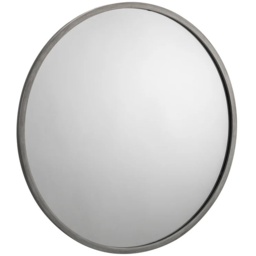 Julian Bowen Octave Round Pewter Wall Mirror - thumbnail 3