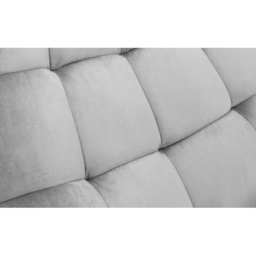Julian Bowen Lucerne Velvet Chair - Grey - thumbnail 5