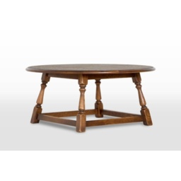 Wood Bros Old Charm Round Coffee Table OC3176 - Traditional Finish