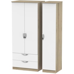 Cambourne Cam131 Triple 2 Drawer Wardrobe - Finish - thumbnail 6