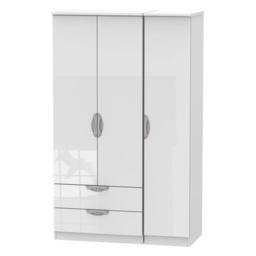 Cambourne Cam131 Triple 2 Drawer Wardrobe - Finish - thumbnail 4