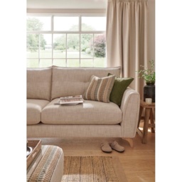 Cassie Large 3 Seater Sofa in Fabric - Fabric Grade A - thumbnail 2
