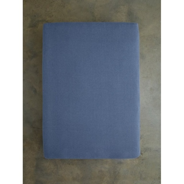 Deyongs Southwick Fitted Sheet - Blue - Double
