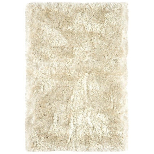 Asiatic Plush Luxury Shaggy Rug - Pearl Cream - 140x200cm - image 1