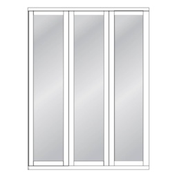 Wiemann Cambridge 3 Mirrored Door Wardrobe - Finish - thumbnail 2