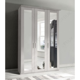 Wiemann Cambridge 3 Mirrored Door Wardrobe - Finish - thumbnail 1