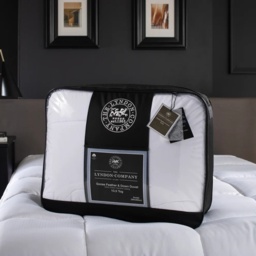 The Lyndon Company Luxe Goose Feather and Down Duvet 10.5 Tog - Single - thumbnail 1