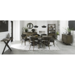 Winnipeg Fumed Oak 200cm Dining Table - thumbnail 3