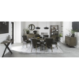 Winnipeg Fumed Oak 200cm Dining Table - thumbnail 4