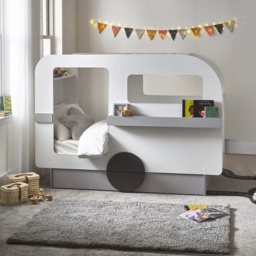 Julian Bowen Tourer Caravan Bed - Vapor Grey and White - thumbnail 6