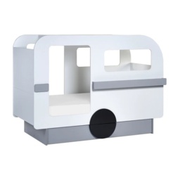 Julian Bowen Tourer Caravan Bed - Vapor Grey and White - thumbnail 2