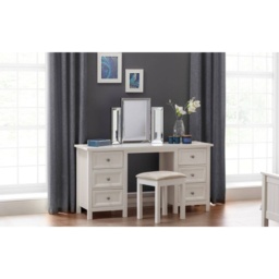 Julian Bowen Maine Dressing Table - Dove Grey
