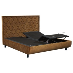 Tempur Ergo Smart Base Adjustable Bed - Super King - 180cm x 200cm - Stone - Vertical Headboard - thumbnail 3