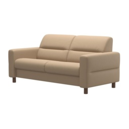 Stressless Fiona Fabric 2.5 Seater Sofa - 1 x Steel Arm LHF - thumbnail 4