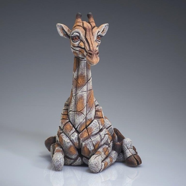 Edge Giraffe Calf Sculpture - image 1
