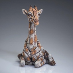 Edge Giraffe Calf Sculpture