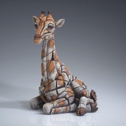 Edge Giraffe Calf Sculpture - thumbnail 2