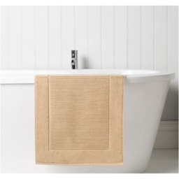 Christy Supreme Terry Towelling Bath Mat 50 x 90cm - Stone - Bath Mat - thumbnail 2