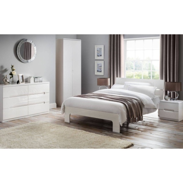 Julian Bowen Manhattan 6 Drawer Wide Chest - image 1