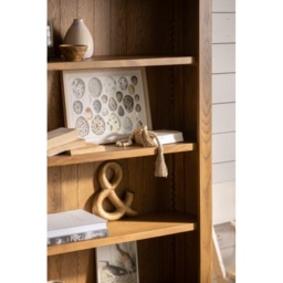 Juniper Large Bookcase - Smoked Oak - thumbnail 6