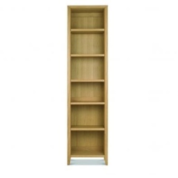 Brampton Oak Narrow Bookcase - thumbnail 2