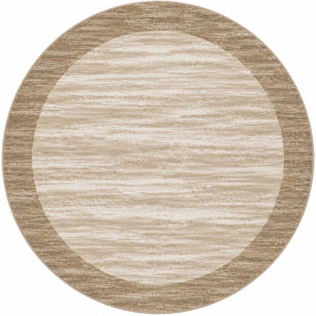 Mastercraft 063-0138/9273 Galleria Round Rug - Brown/Multi - 160cm Circle