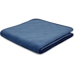 Catherine Lansfield Signature Art Deco Pearl Bedspread 220x200cm - Navy Blue - thumbnail 3
