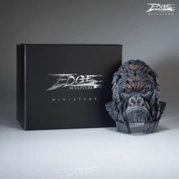 Edge Gorilla Bust Miniature Sculpture - thumbnail 5