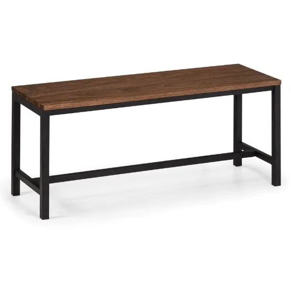 Julian Bowen Tribeca Bench - Walnut - image 1
